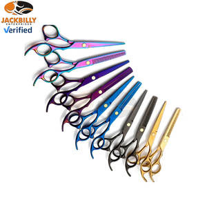 Tijeras de Peluquería Profesionales para Salón, Tijeras de Entresacar de Acero Inoxidable para Diestros, Suministros para Salón de Belleza - Product Image 2