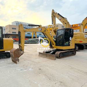 Miniexcavadora SHIWEN CAT306CR usada, cola cero para motor Turbo C2.4 y bomba, capacidad de cubo de 6 toneladas y 0,22 M - Product Image 4