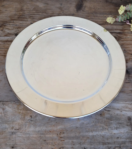 Assiettes de charge plaquées argent de style moderne de haute qualité Nouveau design Plats et assiettes pour mariages Événements Hôtels-quantité minimale de commande 50pcs - Product Image 2