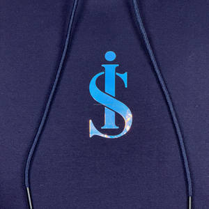 Sudadera con capucha con logotipo reflectante de gran tamaño en blanco de alta calidad, ropa de calle, sudaderas con capucha personalizadas para hombre, sudaderas con capucha básicas a precio de fábrica al por mayor - Product Image 5