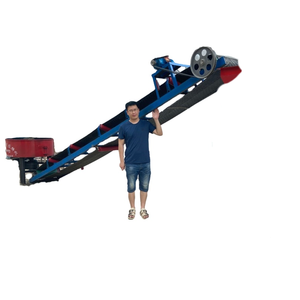 Tuğla üretim hattı kullanımı için çimento karıştırıcı ve bant konveyör - Product Image 1