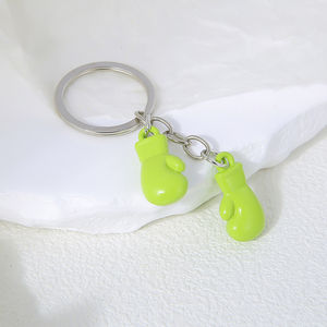 Porte-clés 3D Mini gant de boxe en métal pour hommes et femmes Porte-clés de sport Porte-clés de voiture de motivation de combattant - Product Image 4