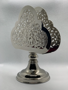 Classic Moroccan Napkin Holder Handcrafted Silver Engraved New Design for <b>Kitchen</b> Use 10pcs OEM Available - Product Image 2