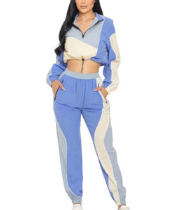 Ensemble de survêtement en nylon pour femmes, nouvelle mode 2026, 2 pièces, léger, doublure en maille, imperméable, respirant - Product Image 4