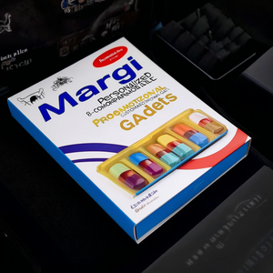 Portapillole Personalizzato Margi con 8 Scomparti, Gadget Promozionale Personalizzabile - Product Image 3