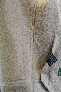 Manteau en fourrure de mouton véritable sur mesure OEM en cuir de mouton surdimensionné imperméable chauffé à capuche d'hiver marron pour homme Faux - Product Image 6