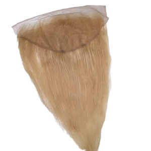 100% Rubio Natural estilo recto atado a mano frente largo cabello Virgen sin procesar Vietnam moda HD encaje onda profunda - Product Image 5