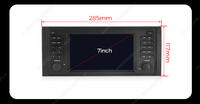 MEKEDE Android voiture multimédia lecteur Dvd stéréo GPS Navigation voiture-play tête unité pour 7 pouces BMW E53 X5 E39 M5 E38 1999-2007