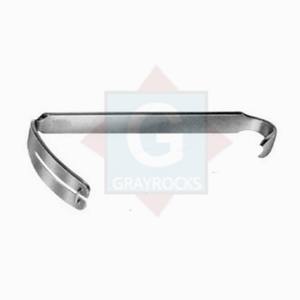 Plaque de langue et bâillons buccaux en acier inoxydable Doughty Lames de langue ORL Source d'alimentation manuelle - Product Image 1