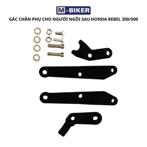 Reposapiés Traseros para Rebel 300/500, Accesorios de Soporte para Piernas, SKU 1766024939932, 1000 kg - Product Image 2