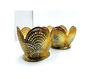 Modern Hotel Aluminium Metal Platter Kitchenware with Golden <b>Stag</b> <b>Head</b> New Design Decorated Bowl Wholesale Manufacturer Supplier - Product Image 5