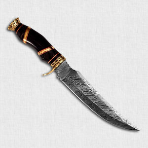 Cuchillo de Caza y Camping de Acero Inoxidable, Hoja Fija, Ecológico, Multiusos, Apto para Lavavajillas, Orientación de Mano Ajustable, Moderno - Product Image 2