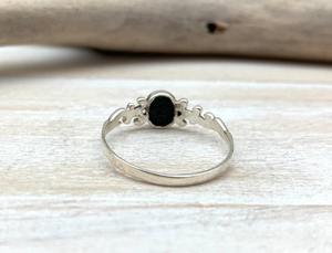 Bijoux pour femmes Bague style bohème en argent 925 Sterling Silver Black Onyx Gemstone Trending Handmade Ring Gift For Love - Product Image 2