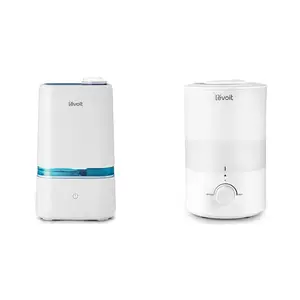 Acheter des humidificateurs pour chambre à coucher, silencieux (réservoir d'eau de 3L) diffuseur d'huile essentielle Cool Mist Top Fill avec 25Watt pour maison grande pièce