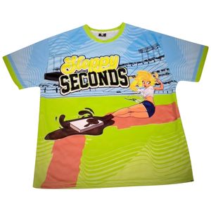 Jersey de softbol transpirable de tamaño juvenil para hombres, 100% poliéster, ropa de equipo de talla grande, Jersey de softbol hecho por sublimación para hombres - Product Image 3