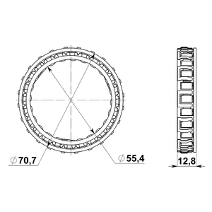 SGBW06 Sprag para Chrysler Mercedes Benz ZF Industrial A999 VA 4HP22 BW 11" Industrial - Product Image 2