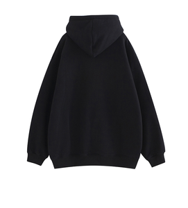 เสื้อฮู้ดผ้าแบบเรียบสำหรับผู้ชายเสื้อฮู้ดปักลายเสื้อสเวตเตอร์มีฮู้ดออกแบบได้ตามต้องการ - Product Image 2