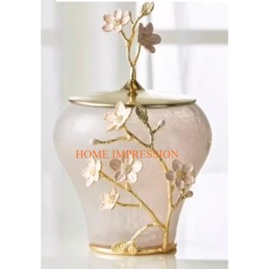 Standard Métal Laiton Or Poli Décoration De Table Vases À Fleurs et Pots Meilleure Qualité Grande Taille Chambre À Coucher Vases Décoratifs - Product Image 4