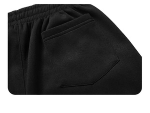 Ensemble de vêtements de sport d'hiver décontractés grande taille pour hommes sweats à capuche respirants vestes pantalons pour la course à pied chaude de sports d'hiver d'automne - Product Image 3