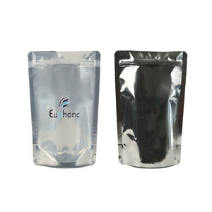 Túi Đựng Đồ Trang Sức Bánh Quy Đồ Ăn Vặt Mẫu Túi Màu Đen 4X6 Inch 300 Túi Mylar Có Thể Khóa Lại 3 Kích Cỡ Túi Chống Mùi Đựng Thực Phẩm - Product Image 2