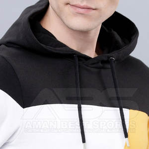 Venta al por mayor de sudaderas con capucha de alta calidad para hombre sólido diseño personalizado ropa informal para adultos 100% algodón transpirable invierno - Product Image 5