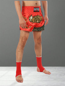 กางเกงขาสั้น MMA แบบยืดได้สำหรับผู้ชายปรับแต่งได้แบบเต็มรูปแบบอุปกรณ์ชกมวยรีไซเคิล - Product Image 4