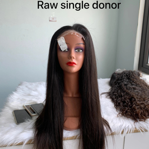 Les meilleures ventes de perruques frontales de 28 pouces de l'usine du Vietnam Extensions de cheveux humains bruts de meilleure qualité avec un style de boucles à bon prix - Product Image 1