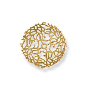 Paniers de rangement et bol à fruits en métal doré pour hôtels, cuisine, collations, biscuits, bol de service, panier de rangement rond - Product Image 6