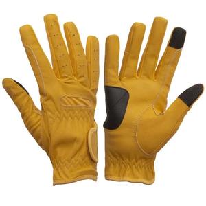 Guantes de Equitación de Invierno Más Vendidos, Guantes de Cuero de Alta Calidad para Hombre y Mujer, Ligeros y Transpirables, con Dedos Completos - Product Image 1