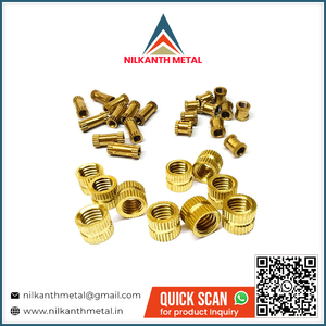 ตัวแทรกไมโครอเนกประสงค์ทำจากทองเหลืองทนทานเหมาะสำหรับการใช้งานที่หลากหลายในราคาไม่แพง - Product Image 2