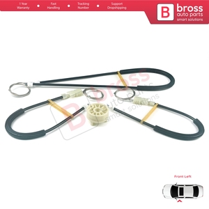 ชุดซ่อมมอเตอร์กระจกไฟฟ้า BWR676 ด้านหน้าซ้าย สำหรับรถยนต์ Megane MK2 EM0/1 ปี 2002-2009 CC Cabriolet Convertible 8201010930 - Product Image 4