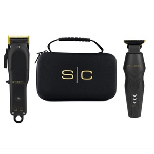 Nouvel ensemble StyleCraft Super Set - Tondeuse à cheveux sans fil Rebel et tondeuse à barbe sans fil Flex avec moteur rotatif à super-torque - Product Image 1