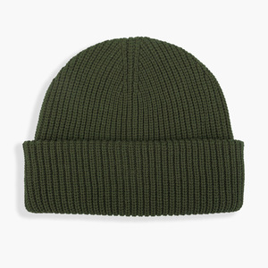 หมวกบีนนี่ถักลายอบอุ่นสำหรับฤดูหนาวหมวกแฟชั่นดีไซน์ใหม่โลโก้ตัวอักษร - Product Image 3