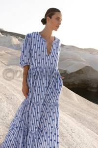 ผลิตจากผ้าฝ้ายทอปัก มีซับในเต็มตัว ตะขอและปิดตาที่คอ สไตล์เสื้อสวมหัว แฟชั่นผู้หญิง - Product Image 2