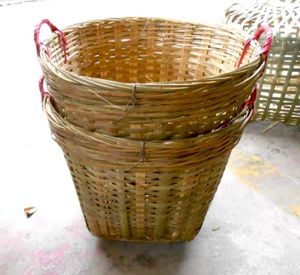 Durable <b>Storage</b> <b>Basket</b> <b>Woven</b> Bamboo <b>Basket</b> From Natural Bamboo Material for Multi-Purpose From Vietnam - Product Image 2