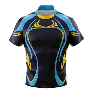 ชุดกีฬารักบี้ชุดทีมชุดรักบี้ชุดกีฬาเสื้อเจอร์ซีย์แบบสั่งทำ - Product Image 1