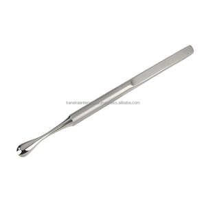 Pousse-cuticules professionnel en acier inoxydable à double extrémité Kaneka Enterprises, réutilisable, pour le nettoyage des ongles et les soins des pieds - Product Image 5