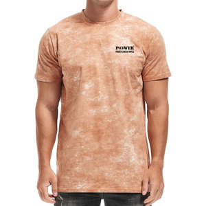 Custom logo O-neck Oversize Printed T-<b>shirts</b> 100% Cotton Plus Size 240GSM Tie Dye Anti-fade t <b>Shirt</b> for <b>Men</b> High Quality - Product Image 4
