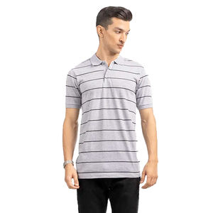Polo de talla grande para hombre, camisa informal con estampado personalizado, servicio OEM - Product Image 4