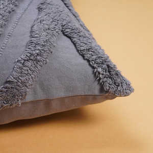 Funda de cojín de estilo bohemio de lujo de 18x18 tamaños, patrón de flecos tejidos de algodón orgánico para el hogar, Hotel, sala de estar, dormitorio, cojines - Product Image 2