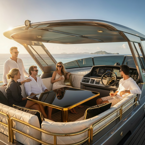 Catamaran de luxe sur mesure UBI 1012 de 10 m en aluminium soudé, hors-bord, pour la navigation, la plongée, les loisirs, la pêche, les excursions et la location. - Product Image 3