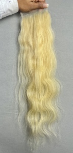 เรมี่ผมมนุษย์แท้อินเดีย100% หรูหราเทปสีดำธรรมชาติเนื้อนุ่มเนียนเพื่อให้ดูเปล่งปลั่ง - Product Image 3