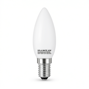 Ampoules à incandescence VELA MATE 60W 125-130V Douille E14 - Product Image 2