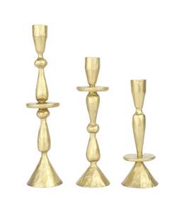 Moderno Candelabro de Metal Dorado Estilo Nórdico, Soporte para Velas Cónicas, Centro de Mesa Floral para Decoración de Mesa de Boda o Eventos - Product Image 4