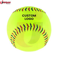 Balles de baseball légères et durables en cuir, noyau de liège, matériel de chauve-souris en bambou, toucher doux, taille officielle, utilisation de match d'entraînement