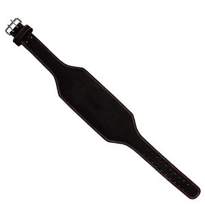 Cinturón de levantamiento de pesas de cuero de vaca negro personalizable Material suave genuino para hombres y mujeres Soporte de fitness Logotipo personalizado - Product Image 3