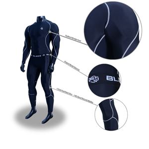 Conjunto de Compresión para Hombre, Ropa Deportiva Elástica de Secado Rápido, a Prueba de Sudor, Ajustada, para Correr - Product Image 5