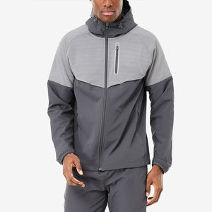 Personnalisé Fitness Randonnée Patchwork Veste Imperméable Coupe-Vent De Pluie Hommes - Product Image 6