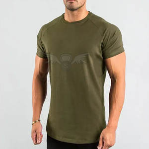 Vêtements décontractés t-shirts pour hommes Nouveau design Polyester T-shirt de gymnastique active pour hommes Nouveau design T-shirt - Product Image 4