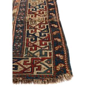 Alfombra Kiaan Azul con Patrón Geométrico, Tejida a Mano con Lana, Rectangular de 9x12, Tipo Puzzle, para Pasillo o Entrada, Modelo Pae-5333-Jaipur Rugs US - Product Image 4